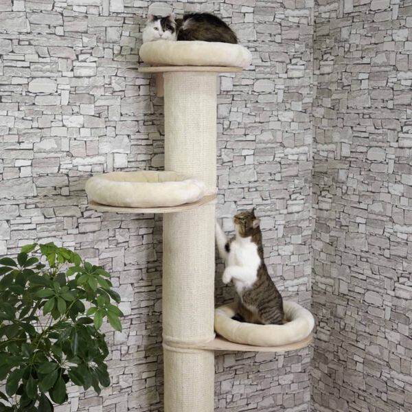 Kerbl Krabpaal Dolomit Tower 187 cm beige