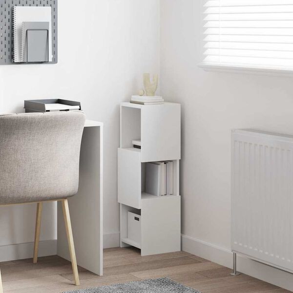 vidaXL Hoekkast 25,5x25x80cm Bewerkt hout