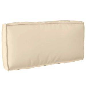 vidaXL Kussen Oxford Stof Beige 80 x 40 x 12 cm