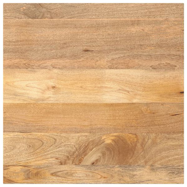 vidaXL Tafelblad vierkant 70x70x3,8 cm massief mangohout