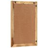vidaXL Badkamerspiegel 50x70 cm massief ruw mangohout en glas