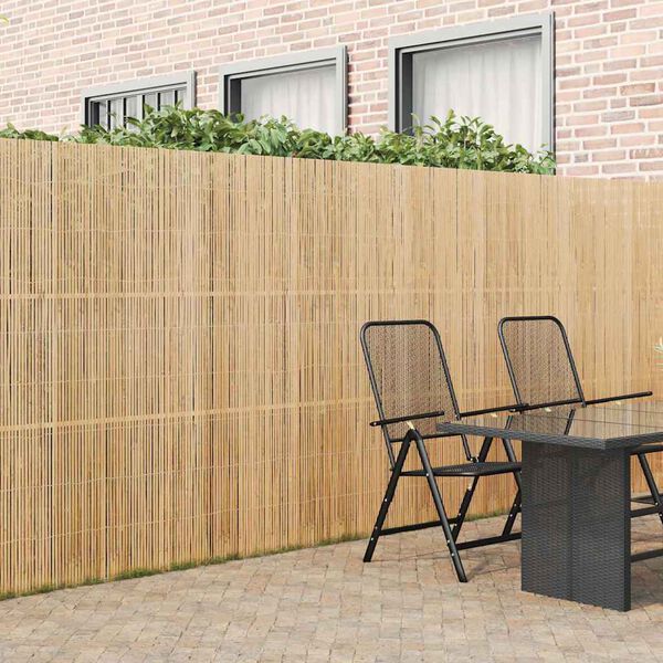 vidaXL Bamboehek Naturel 400 x 180 cm Bamboe
