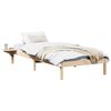 vidaXL Bedframe Naturel 75 x 190 cm Massief grenenhout