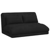 vidaXL Vloerstoel Zwart 110 x 82 x 55 cm Fluweel