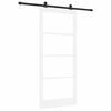 vidaXL Schuifdeur ORKDAL 93 x 211 cm Massief grenenhout en glas