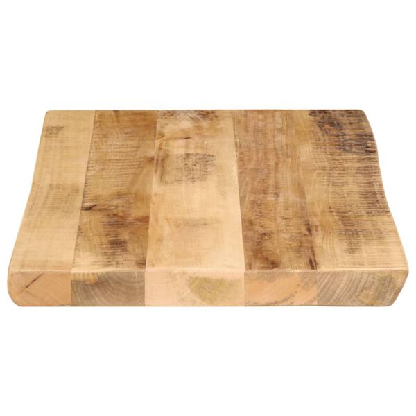 vidaXL Tafelblad met natuurlijke rand 70x40x2,5 cm massief mangohout