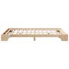 vidaXL Bedframe Naturel 120 x 190 cm Massief grenenhout