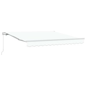vidaXL Markies Wit 300 x 250 x 165 cm Polyester