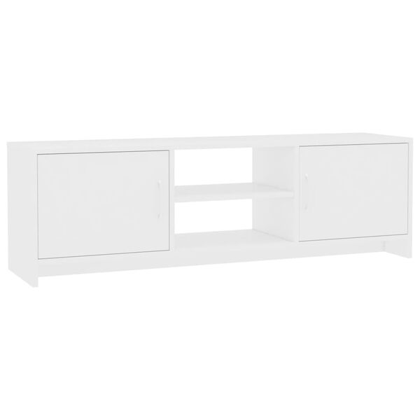 vidaXL Tv-meubel 120x30x37,5 cm bewerkt hout wit