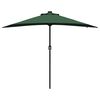 vidaXL Tuinparasol Groen 294 x 150 x 223 cm Polyester en staal