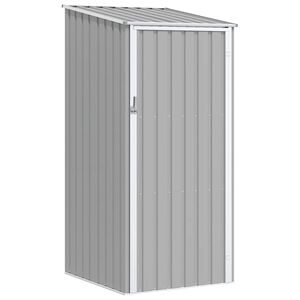 vidaXL Tuinschuur 87x98x159 cm gegalvaniseerd staal grijs