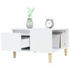 vidaXL Salontafel 55x55x36,5 cm bewerkt hout wit