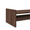 vidaXL Monitorstandaard 50x27x20 cm bewerkt hout bruin eikenkleurig