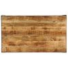 vidaXL Eettafel 140x80x76 cm massief mangohout