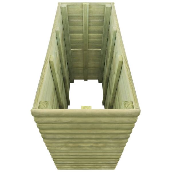 vidaXL Plantenbak verhoogd 106x56x96 cm geïmpregneerd grenenhout