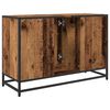 vidaXL Badkamerkast met opslag Oud Hout 90 x 33 x 60 cm Bewerkt hout