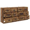 vidaXL Dressoirs 2 pcs Oud Hout 70 x 35,5 x 67,5 cm Bewerkt hout