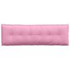 vidaXL Rugkussen Roze 160 x 19 x 50 cm Stof