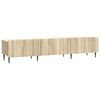 vidaXL TV-kast 147 x 34,5 x 32 cm Sonoma Eiken Bewerkt hout