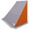 vidaXL Achterkleptent Grijs en Oranje 140/190 x 150 x 185 cm taft