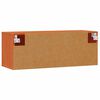 vidaXL Wandkast met plank Wasbruin 80 x 30 x 30 cm Massief grenenhout