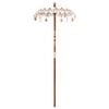 vidaXL Balinese Parasol Cr&egrave;me 125 x 125 x 260 cm