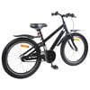 vidaXL Kinderfiets 20 Inch voor 6-11 jaar oud Zwart