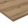 vidaXL Boekenplank Bord 4 pcs Bruin 80 x 40 x 1,5 cm Bewerkt hout
