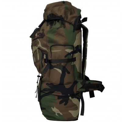 Rugzak legerstijl XXL 100 L camouflage kopen