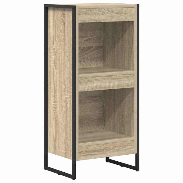 vidaXL Boekenkast Sonoma 80 x 30 x 155 cm Bewerkt hout