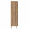 vidaXL Highboard Artisan Eiken 69,5 x 31 x 115 cm Bewerkt hout