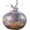 Luxform Tuinlamp op batterijen Pumpkin antiekzilverkleurig