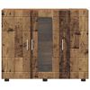 vidaXL Houten Kast met opslag Oudhout 88,5 x 30,5 x 73 cm Bewerkt hout