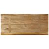 vidaXL Tafelblad met natuurlijke rand 80x40x3,8 cm massief mangohout