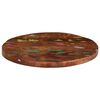 vidaXL Tafelblad rond &Oslash; 60x3,8 cm massief gerecycled hout