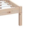 vidaXL Bedframe massief grenenhout 200x200 cm