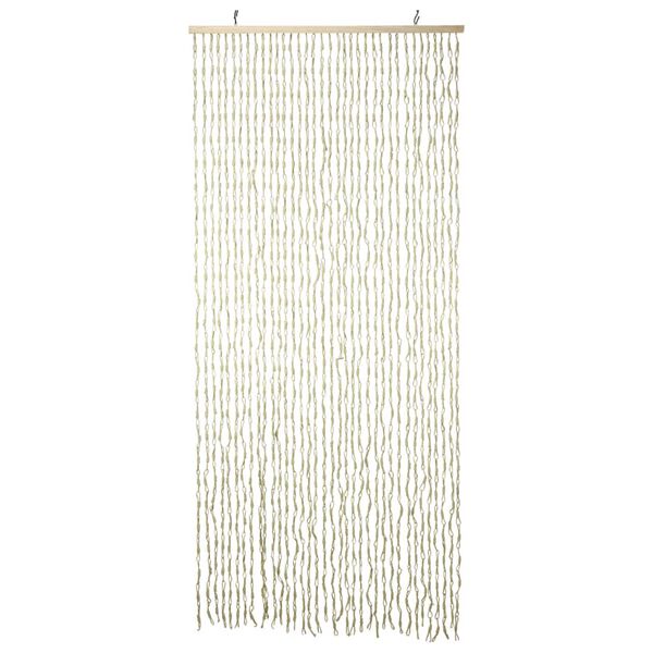 H&S Collection Deurgordijn 90x200 cm bamboe naturel