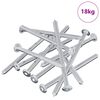vidaXL Bout 1000 st Zilver M6 x 100 mm Staal