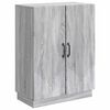vidaXL Dressoir Grijs sonoma 66 x 34,5 x 87 cm Bewerkt hout