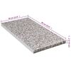 vidaXL Aanrechtblad 30x60x2,8 cm spaanplaat grijs met graniettextuur