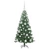 vidaXL Kerstboom met 150 LED met standaard Groen 120 cm PVC