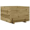 vidaXL Plantenbak 70x70x49,5 cm ge&iuml;mpregneerd grenenhout