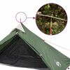 vidaXL Hangende tipi tent 1-persoons waterdicht groen