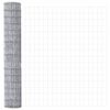 vidaXL Euro Hek 1,5 x 10 m PVC-gecoat ijzer
