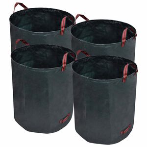vidaXL Tuinafval zak Groen 272L 150 g/vierkante meter (4 stuks)
