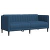 vidaXL 2-delige Loungeset stof blauw