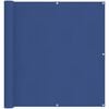 vidaXL Balkon Scherm Blauw 110 x 800 cm Oxford Stof