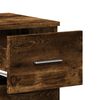 vidaXL Dressoirs 2 st 59x39x80 cm bewerkt hout gerookt eikenkleurig