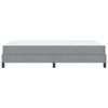 vidaXL Boxspringbed met matras Lichtgrijs 140 x 200 cm Stof