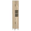 vidaXL Badkamerkast met Open Plank HAARLEM Sonoma Eiken